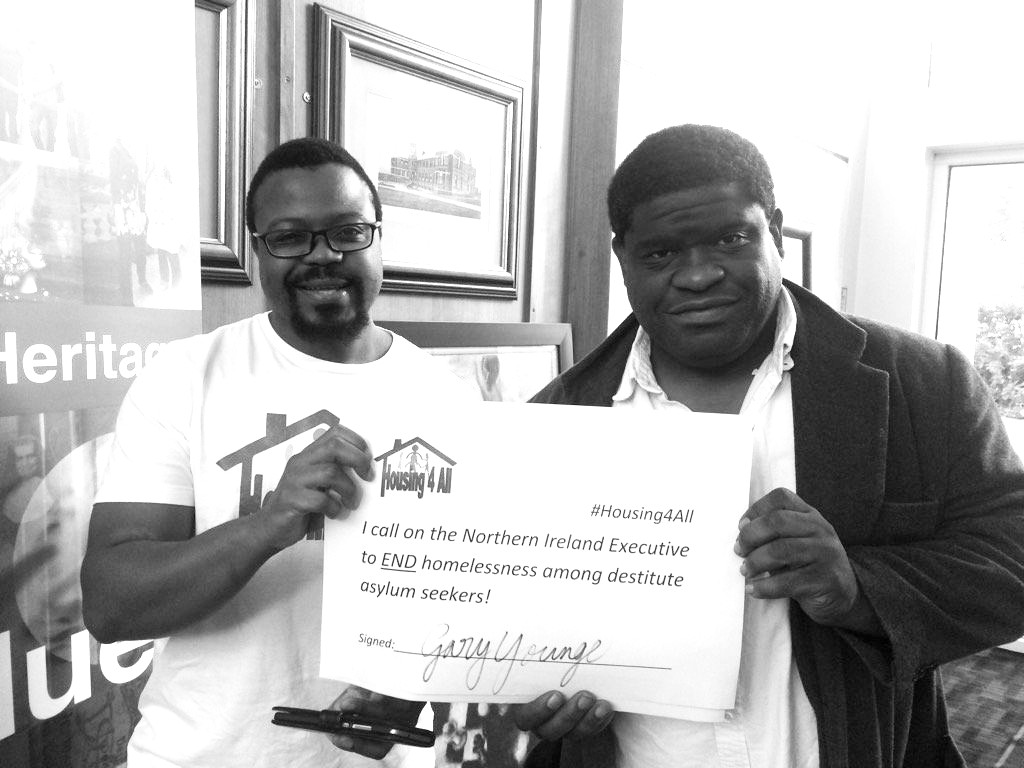 Journalist Gary Young offers his support to the Housing 4 All campaign
